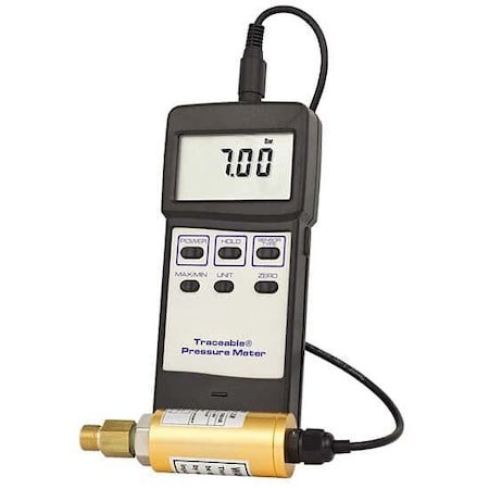 Digi-Sense Traceable Pressure/Vacuum Gauge with Cal 98766-90
